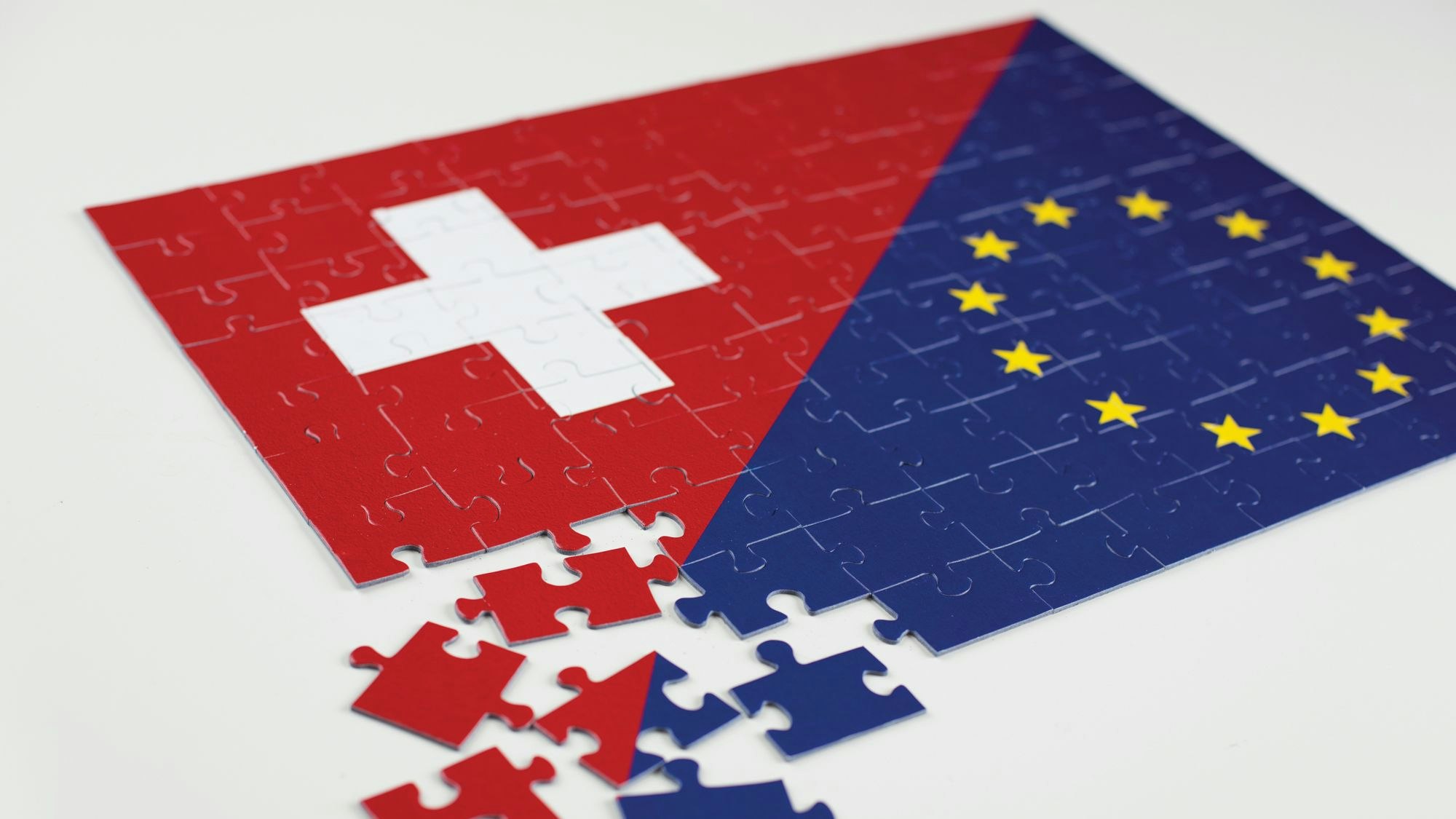 Puzzle Schweiz und EU